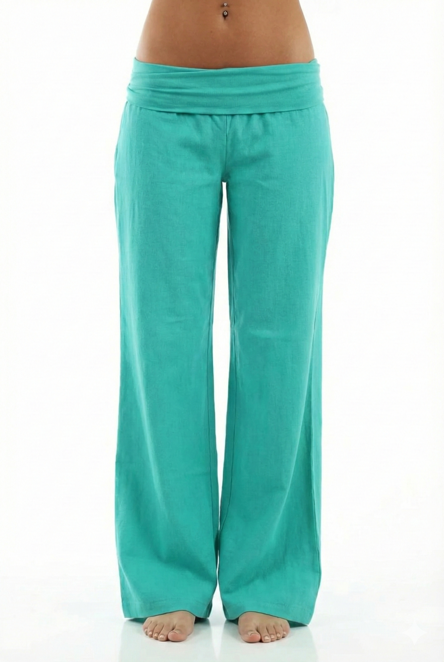 "Brigitte" Foldover Trousers