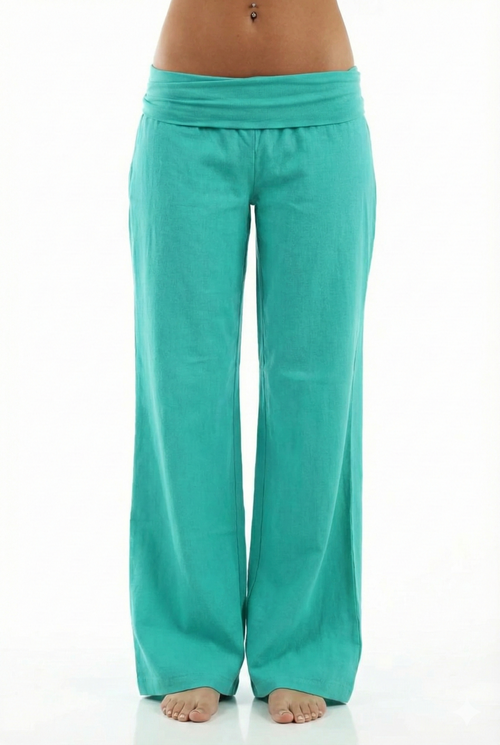 "Brigitte" Foldover Trousers