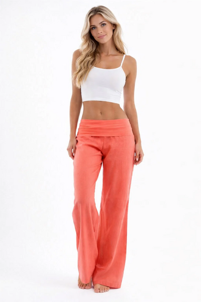 "Brigitte" Foldover Trousers